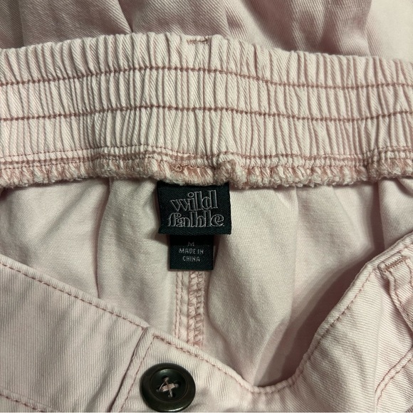 Wild Fable Baby Pink Loose Fit Pants with Elastic Waist, Size Medium - Picture 7 of 8